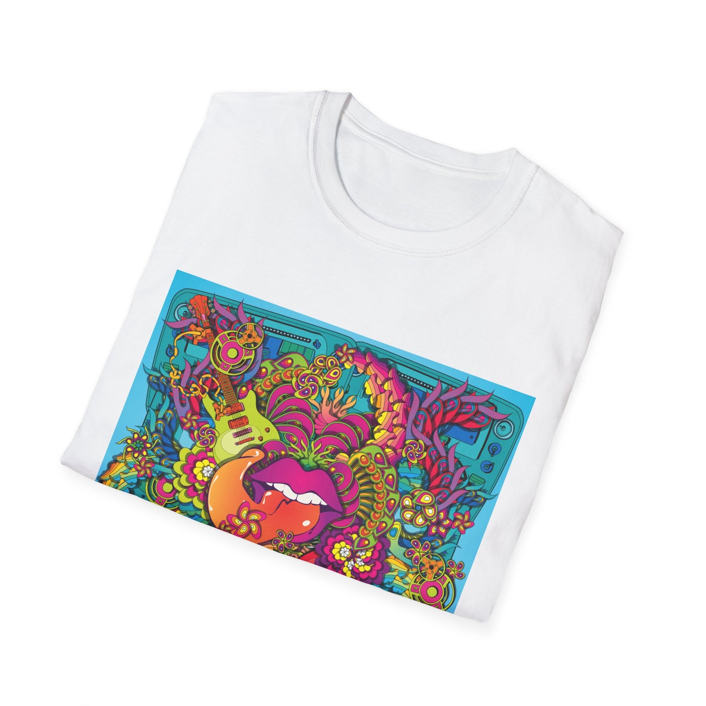Colorful Bold Unisex T-shirt - Crazy Design