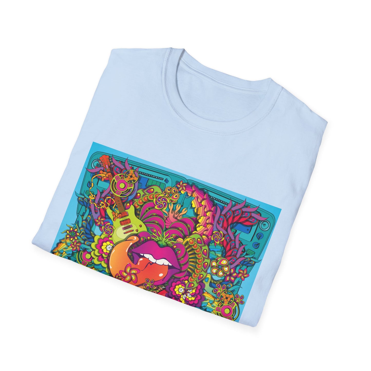 Colorful Bold Unisex T-shirt - Crazy Design
