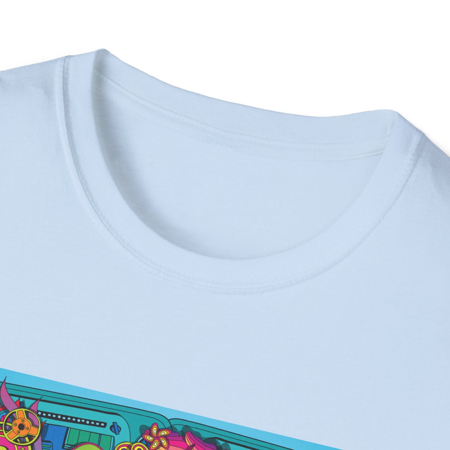 Colorful Bold Unisex T-shirt - Crazy Design