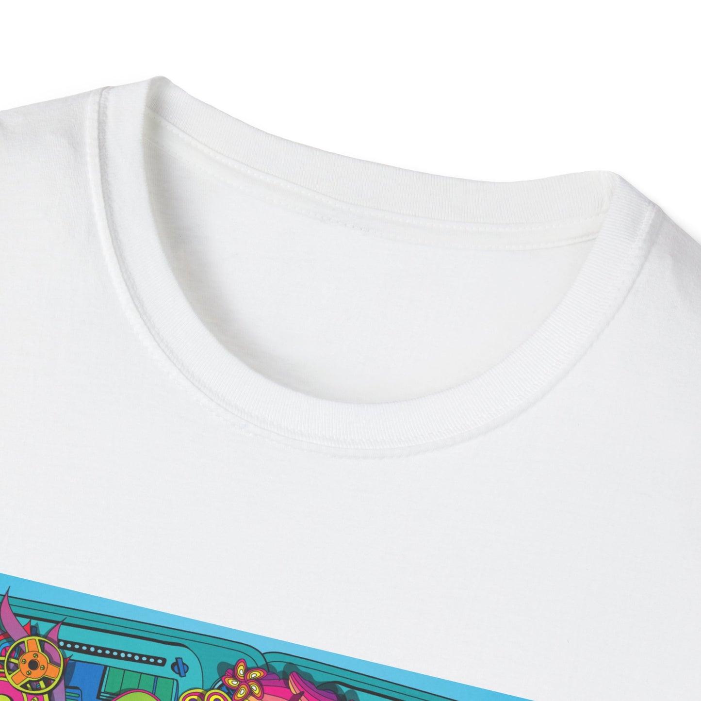 Colorful Bold Unisex T-shirt - Crazy Design