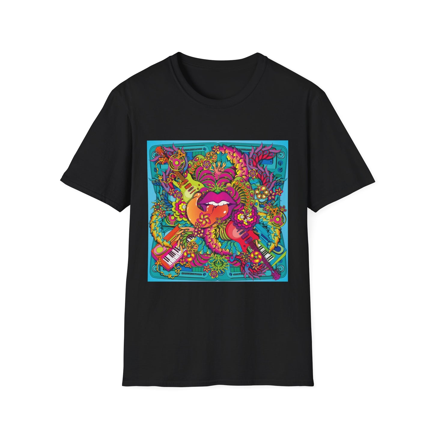 Colorful Bold Unisex T-shirt - Crazy Design