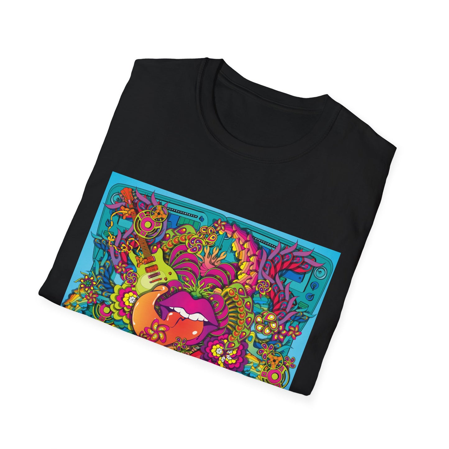 Colorful Bold Unisex T-shirt - Crazy Design