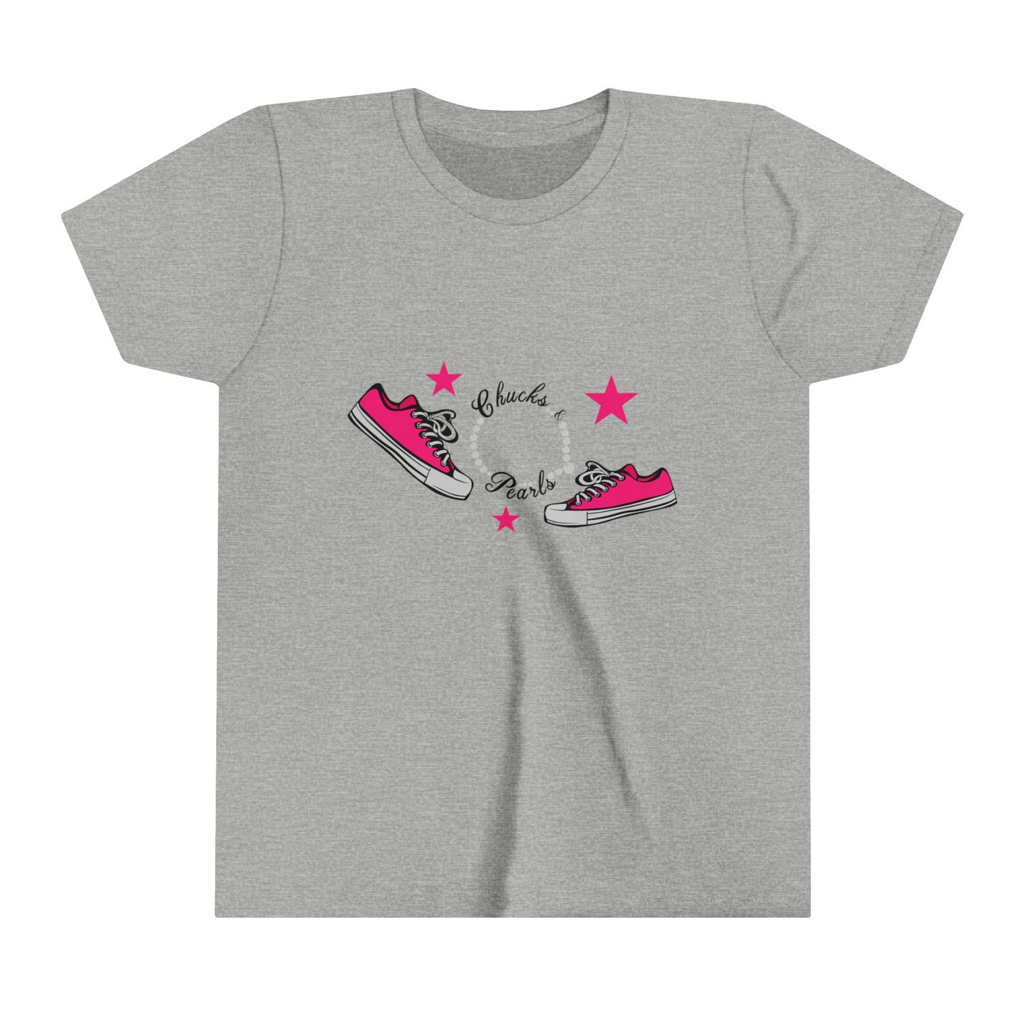 Chucks and Pearls Youth Short Sleeve Tee