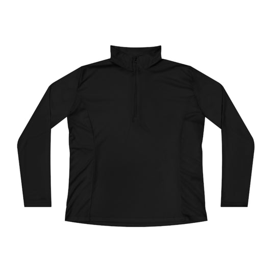 Iman Logo Quarter-Zip Pullover